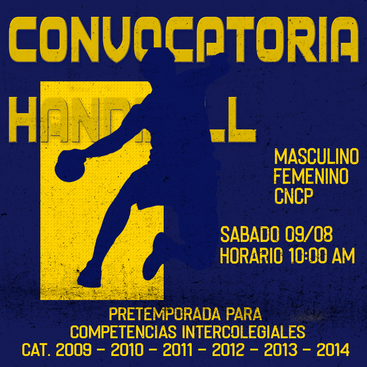 Convocatoria Handball